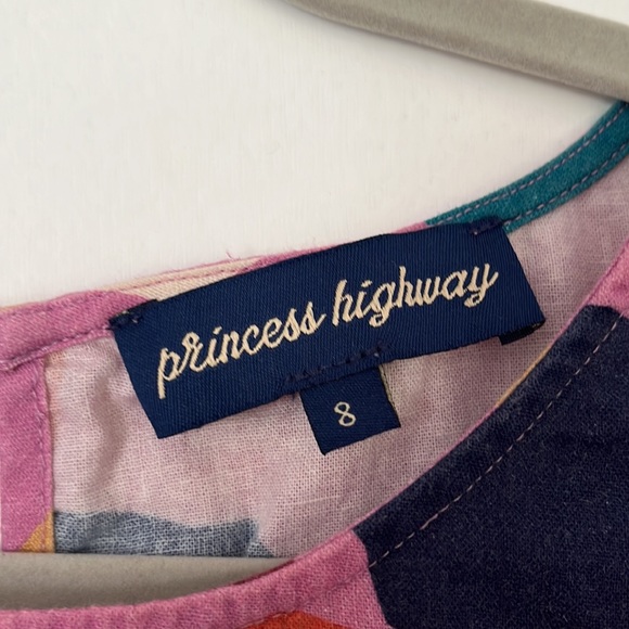 Princess Highway pink geometric blouse - Picture 2 of 3